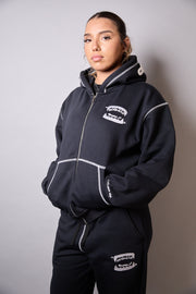 BLACK MIDNIGHT ZIP